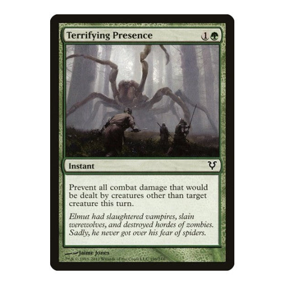 Terrifying Presence Avacyn Restored (AVR) - (, Lightly Played)