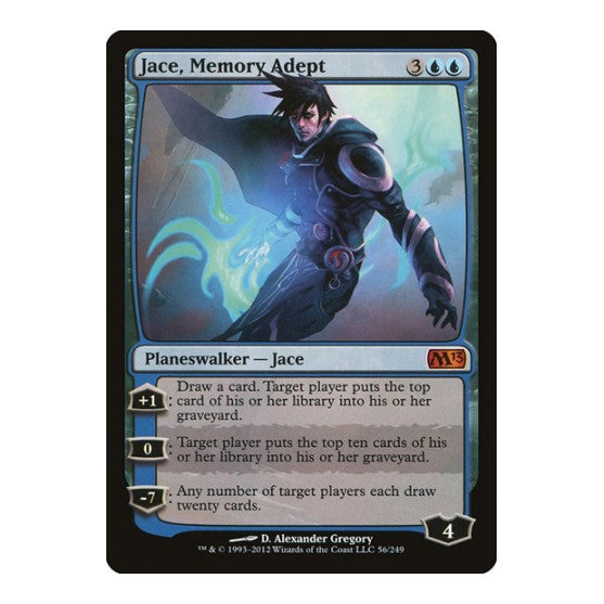 Jace, Memory Adept Magic 2013 (M13) (M13) - (, Moderately Played)