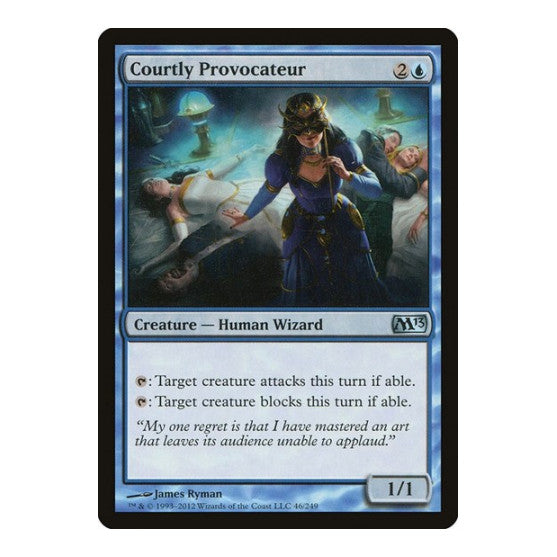 Courtly Provocateur Magic 2013 (M13) (M13) - (, Lightly Played)