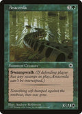 Anaconda (Flavor Text) Portal (POR) - (#158, Uncommon) (, Moderately Played)