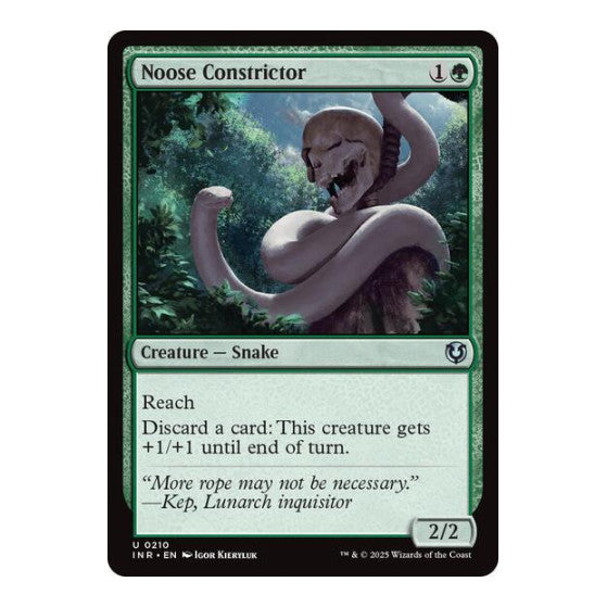Noose Constrictor Innistrad Remastered (INR) - (Foil, Near Mint)