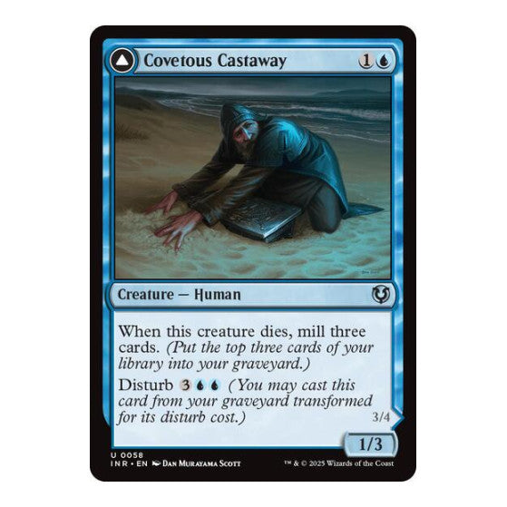 Covetous Castaway Innistrad Remastered (INR) - (Foil, Near Mint)
