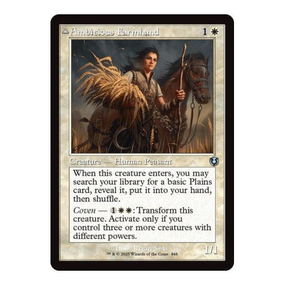 Ambitious Farmhand (Retro Frame) Innistrad Remastered (INR) - (, Near Mint)