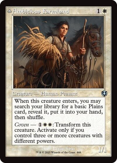 Ambitious Farmhand Retro Frame Innistrad Remastered (INR) - (#448, Uncommon) (, Near Mint)