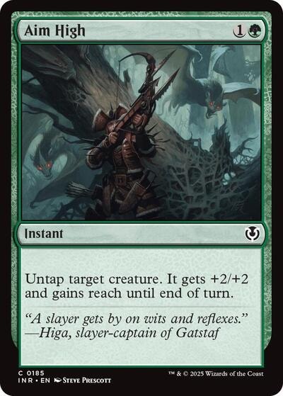 Aim High Innistrad Remastered (INR) - (#185, Common) (Foil, Near Mint)