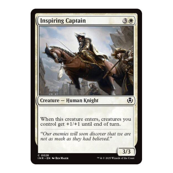 Inspiring Captain Innistrad Remastered (INR) - (Foil, Near Mint)