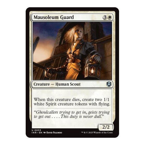 Mausoleum Guard Innistrad Remastered (INR) - (Foil, Near Mint)
