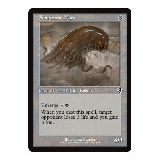 Abundant Maw (Retro Frame) Innistrad Remastered (INR) - (, Near Mint)