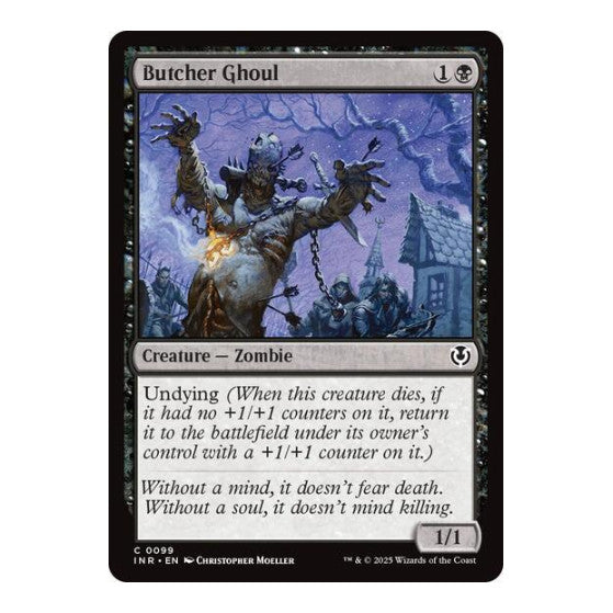 Butcher Ghoul Innistrad Remastered (INR) - (Foil, Near Mint)