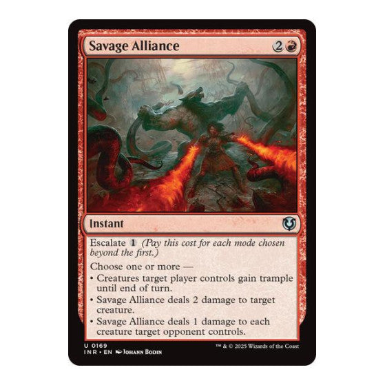 Savage Alliance Innistrad Remastered (INR) - (Foil, Near Mint)