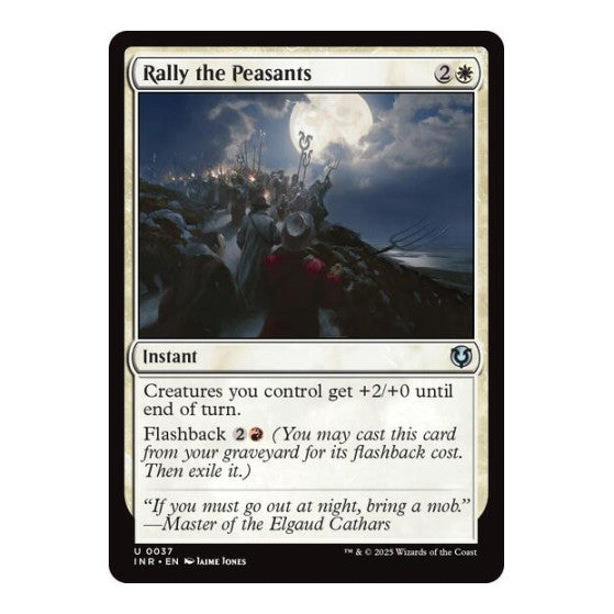 Rally the Peasants Innistrad Remastered (INR) - (Foil, Near Mint)