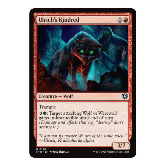 Ulrich's Kindred Innistrad Remastered (INR) - (Foil, Near Mint)