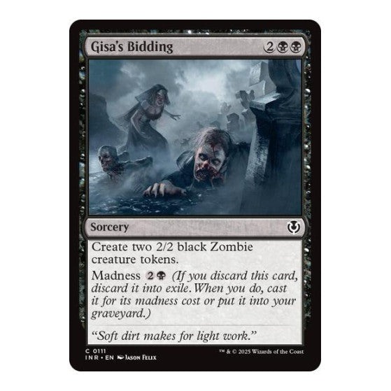 Gisa's Bidding Innistrad Remastered (INR) - (Foil, Near Mint)