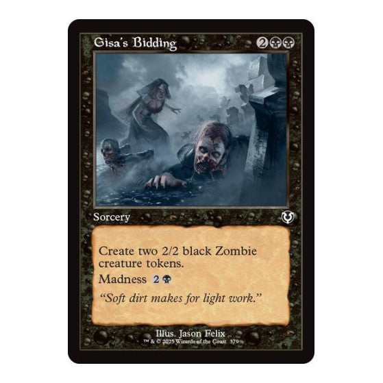 Gisa's Bidding (Retro Frame) Innistrad Remastered (INR) - (, Near Mint)