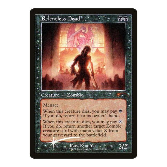 Relentless Dead (Retro Frame) Secret Lair Drop Series (SLD) - (Foil, Near Mint)