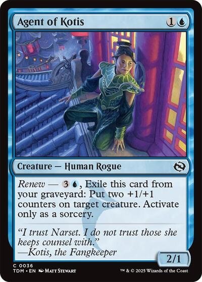Agent of Kotis Tarkir: Dragonstorm (TDM) - (#36, Common)