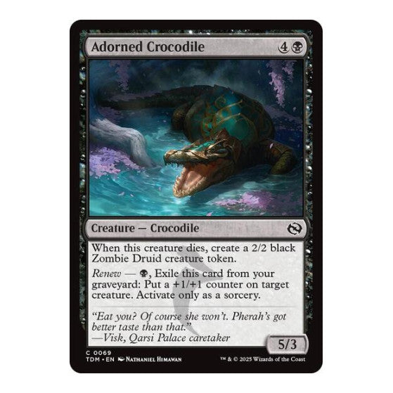 Adorned Crocodile Tarkir: Dragonstorm (TDM)