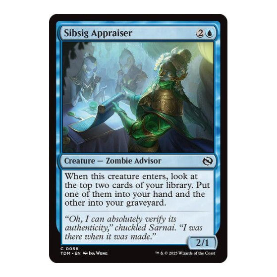 Sibsig Appraiser Tarkir: Dragonstorm (TDM) - (, Near Mint)