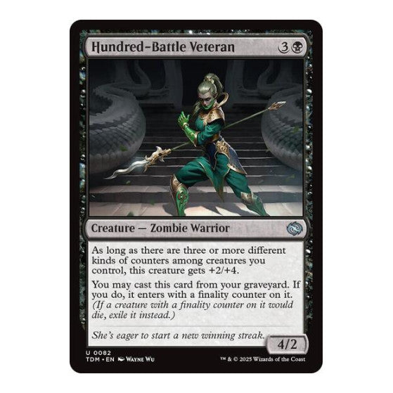 Hundred-Battle Veteran Tarkir: Dragonstorm (TDM)