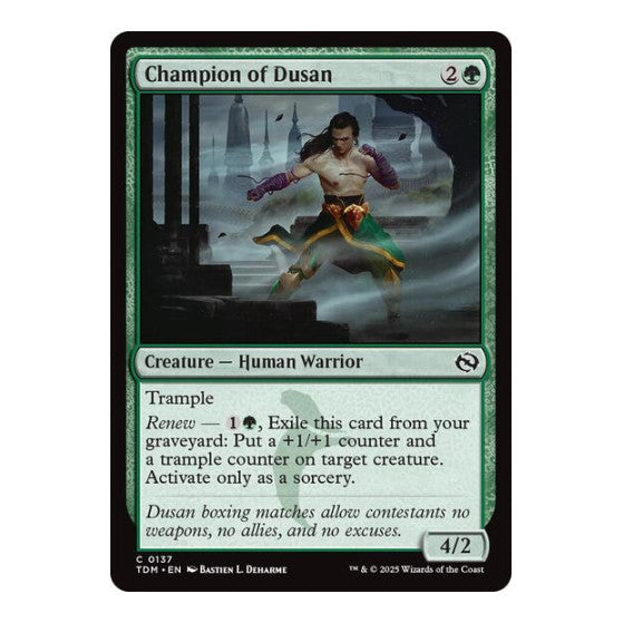 Champion of Dusan Tarkir: Dragonstorm (TDM)