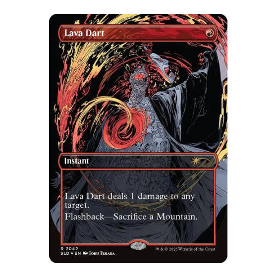 Lava Dart (Raised Foil) Secret Lair Drop Series (SLD) - (Foil, Near Mint)