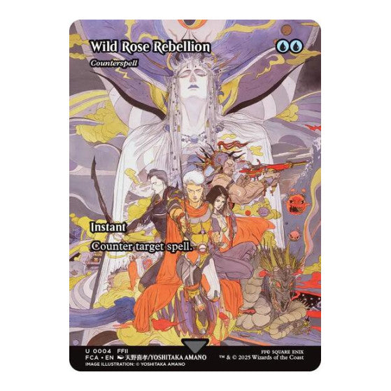 Wild Rose Rebellion - Counterspell (Showcase) FINAL FANTASY: Through the Ages (FCA) - (#4, Uncommon) (, Near Mint)