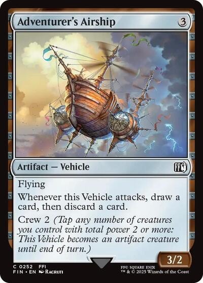 Adventurer's Airship FINAL FANTASY (FIN) - (#252, Common)