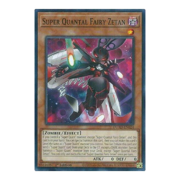 Super Quantal Fairy Zetan Duelist's Advance (DUAD) - (1st Edition, Near Mint)