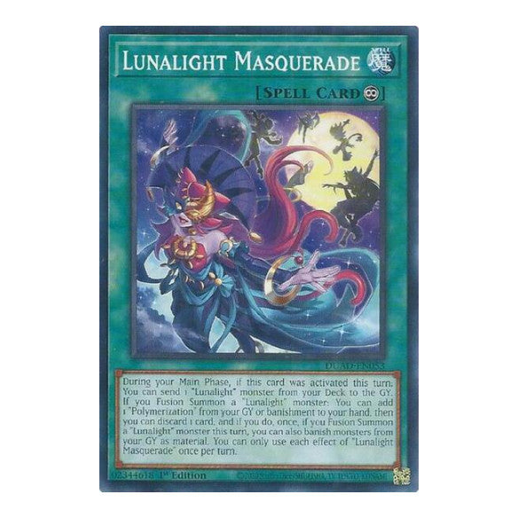 Lunalight Masquerade Duelist's Advance (DUAD) - (1st Edition, Near Mint)