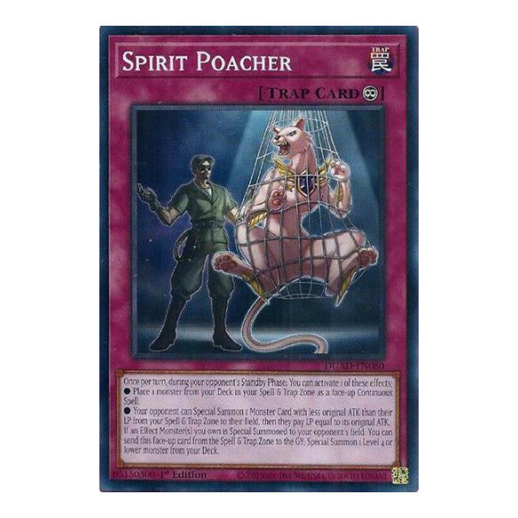 Spirit Poacher Duelist's Advance (DUAD) - (1st Edition, Near Mint)