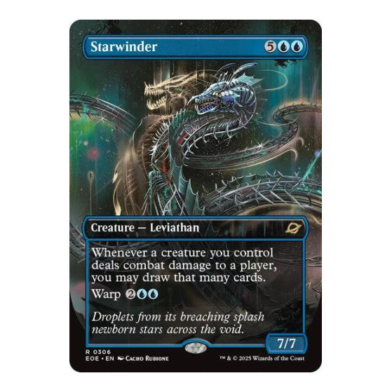 Starwinder (0306) (Borderless) Edge of Eternities (EOE) - (Foil, Near Mint)