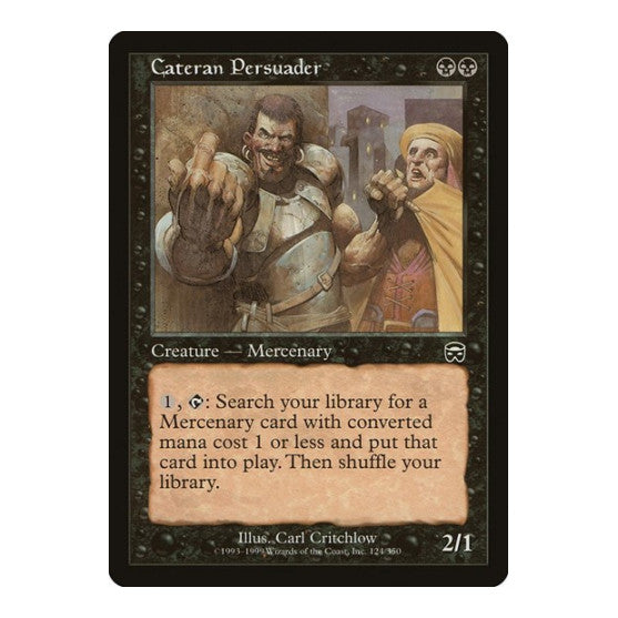 Cateran Persuader Mercadian Masques (MMQ) - (, Moderately Played)