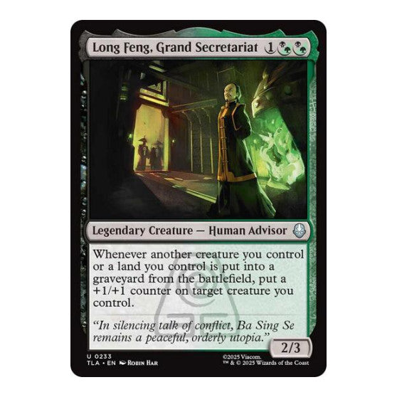 Long Feng, Grand Secretariat Avatar: The Last Airbender (TLA) - (, Near Mint)