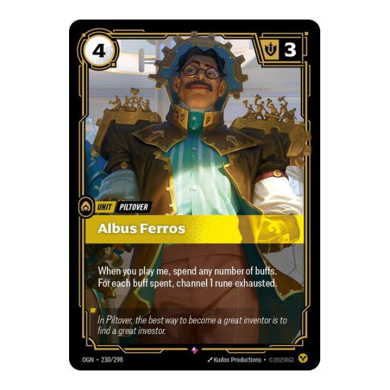 Albus Ferros Origins (OGN) - (Foil, Near Mint)