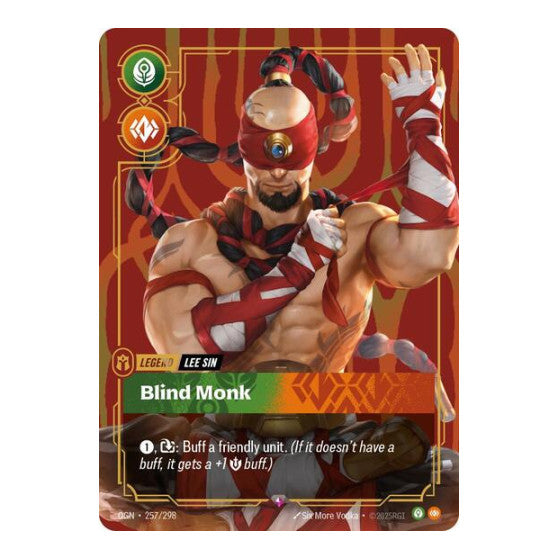 Lee Sin, Blind Monk Origins (OGN) - (Foil, Near Mint)
