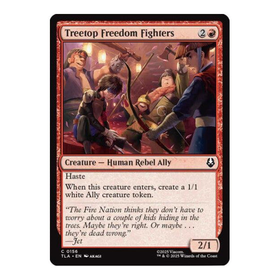 Treetop Freedom Fighters Avatar: The Last Airbender (TLA)