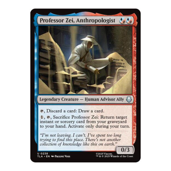 Professor Zei, Anthropologist Avatar: The Last Airbender (TLA) - (, Near Mint)