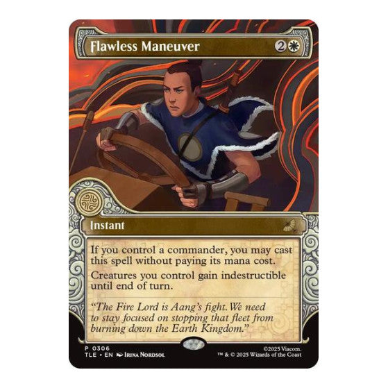 Flawless Maneuver (Showcase) Avatar: The Last Airbender: Eternal-Legal (TLE) - (#306, Promo) (, Near Mint)