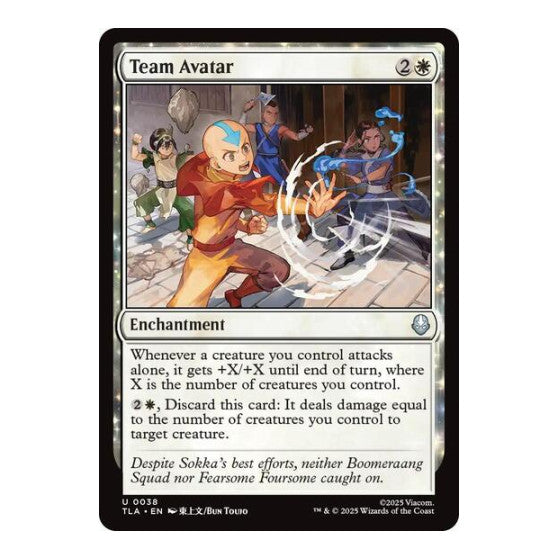 Team Avatar Avatar: The Last Airbender (TLA) - (, Near Mint)
