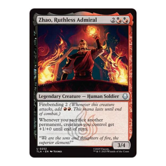 Zhao, Ruthless Admiral Avatar: The Last Airbender (TLA)