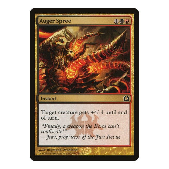 Auger Spree Return to Ravnica (RTR) - (, Lightly Played)