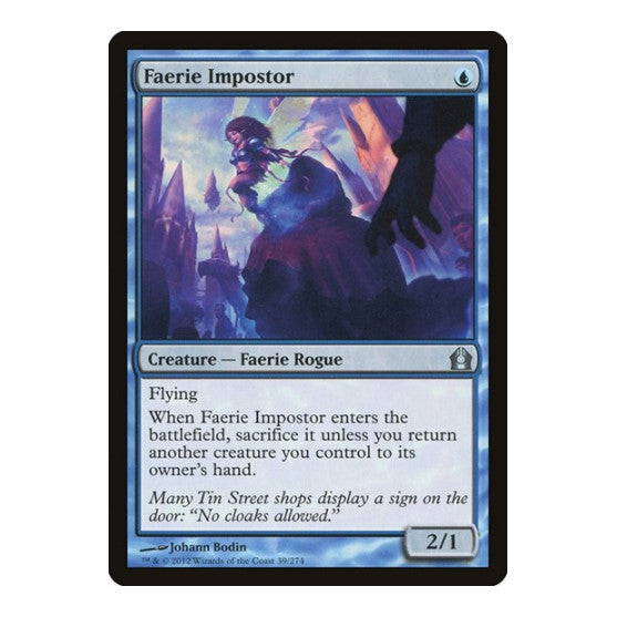 Faerie Impostor Return to Ravnica (RTR) - (, Lightly Played)