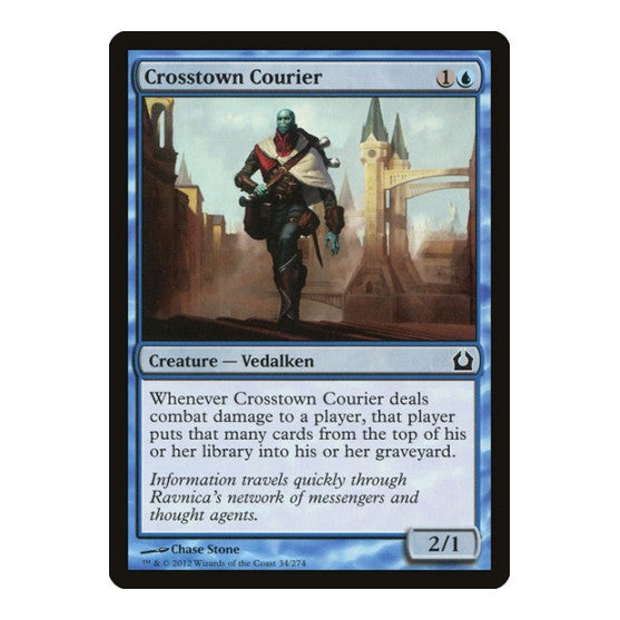 Crosstown Courier Return to Ravnica (RTR) - (Foil, Lightly Played)