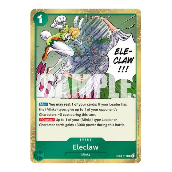 Eleclaw The Azure Sea's Seven (OP14-EB04) - (Foil, Near Mint)