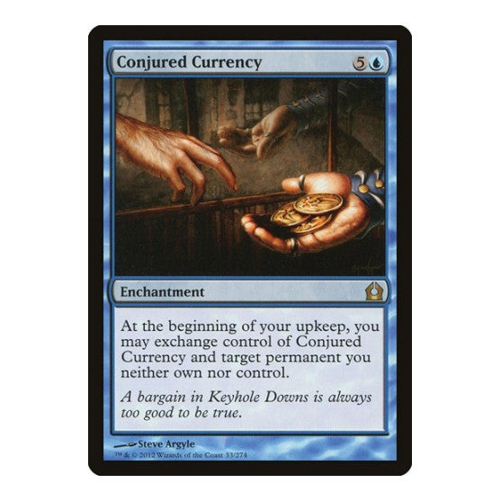 Conjured Currency Return to Ravnica (RTR) - (, Lightly Played)