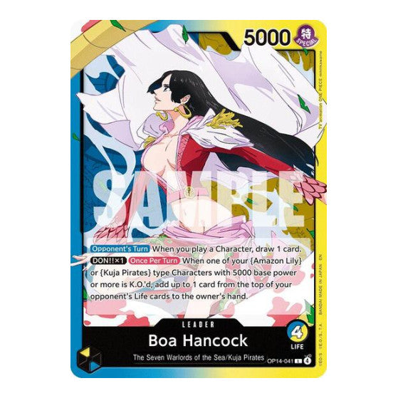 Boa Hancock - OP14-041 The Azure Sea's Seven (OP14-EB04) - (, Near Mint)