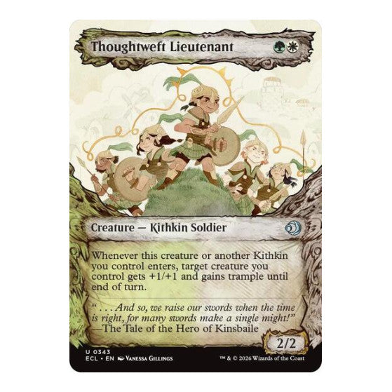 Thoughtweft Lieutenant Showcase Lorwyn Eclipsed (ECL)