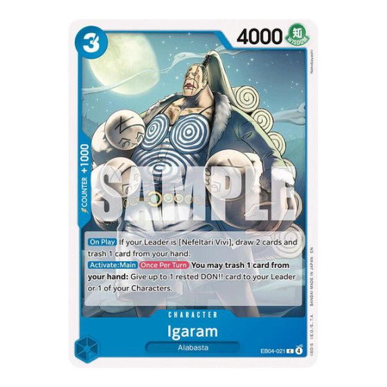 Igaram The Azure Sea's Seven (OP14-EB04) - (, Near Mint)
