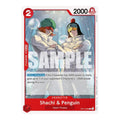 Shachi & Penguin The Azure Sea's Seven (OP14-EB04) - (, Near Mint)