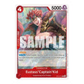 Eustass"Captain"Kid - OP14-014 The Azure Sea's Seven (OP14-EB04) - (Foil, Near Mint)